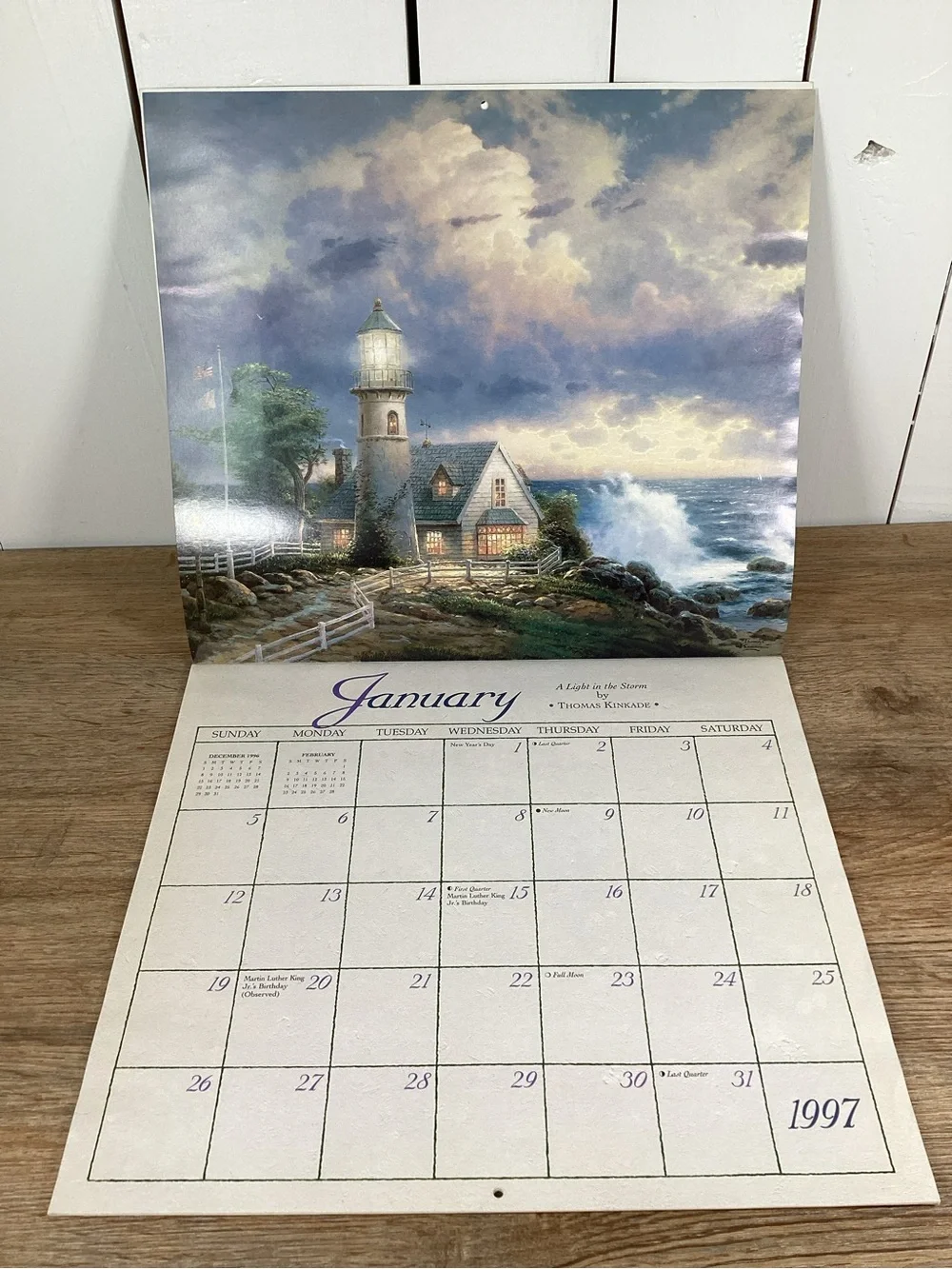 1997 Thomas Kinkade Painter Of Light Calendar